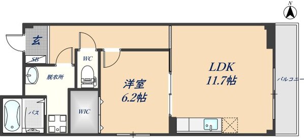 ハイツ赤坂の物件間取画像